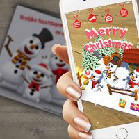 Kerstkaart met AR