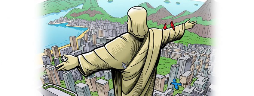 3D beeld Rio