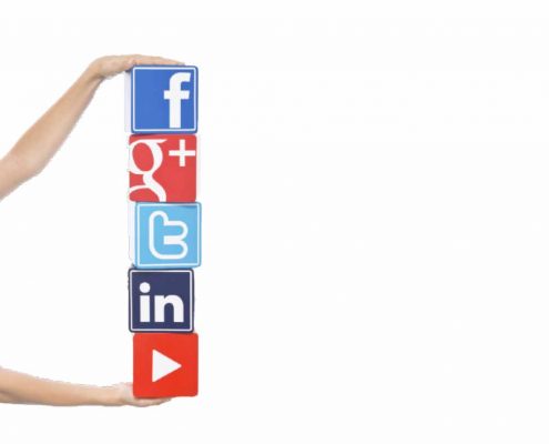 Interactieve social media buttons