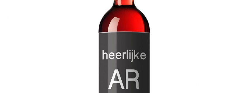 Wijn met call-to-action