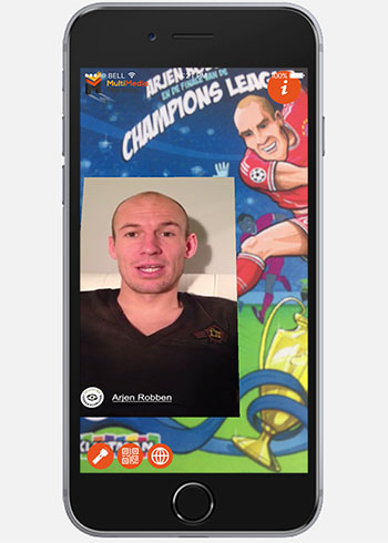 Arjen Robben App video
